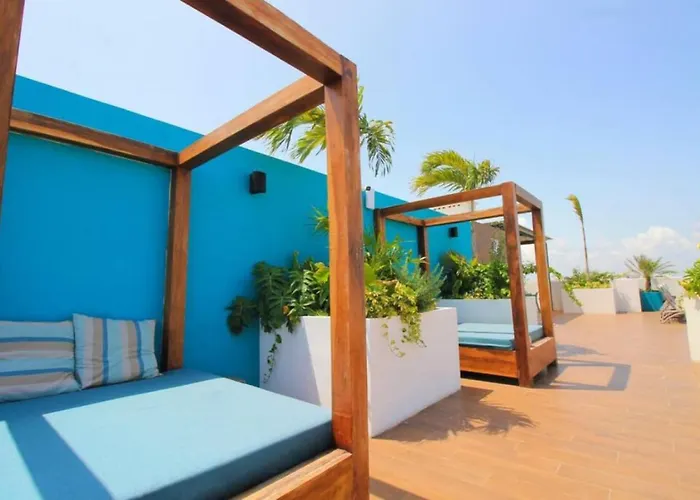 Stylish 1br Downtown Pool , Gallery, Wifi,spa Apartment Playa del Carmen